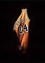 Remembering Kobe Bryant Hanging Jersey Canvas Art Print 11.8&quot; x 15.7&quot; NEW! - £7.70 GBP