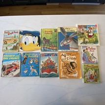 Children’s Books Lot Disney Whitman Tip Top Elf And More Lot of 11 Vintage - £9.25 GBP