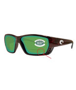 Costa Del Mar Tuna Alley Reader C-Mate Tortoise Green Mirror 580 Plastic... - $248.00