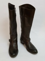 Vince Camuto Womens Boots Shoes Side Zipper Knee Hi Brown Size US 7 M EU 37 - £95.21 GBP
