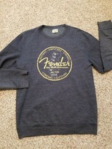 Lucky Brand Men's Fender Graphic Sweatshirt Gray • Medium ▪︎Pullover - $26.68