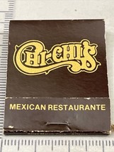 Matchbook Cover  Chi-Chi’s Mexican Restaurante   Atlanta, GA  gmg  Unstruck - £9.56 GBP