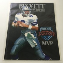 Beckett Football Card Monthly: April 1993 Issue #37 - MVP Super Bowl Troy Aikman - £7.55 GBP