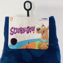 Men&#39;s Crew Socks Scooby Doo 3 Pair Pack Sz 6 to 12 Colorful Graphic Designs - $221.19 MXN
