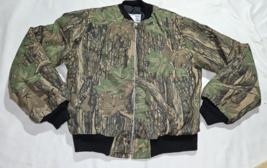 Vintage Sub-Zero Weather Protection Trebark Camo Jacket Sz 14 youth - £24.55 GBP