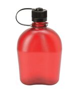 Nalgene Sustain 32oz Oasis Canteen Bottle (RED) Narrow Mouth Recycled Re... - $15.75
