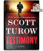 Testimony  (hardcover book) a Novel by Scott Turow - £4.75 GBP