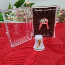 Disneyland Tinkerbell / Castle Thimble - Bone China - Box Included - $12.98