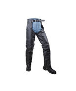Vance Leather Basic economy Leather Chaps with Braid Trim - 715408 - $1,568.26 MXN+