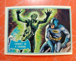 1966 Batman Trading Card Topps Blue Bat 39B Caught in a Cavern EX+ - $15.79