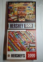New 500 + 1000 Piece Jigsaw Puzzle Hershey&#39;s Candy / Sweet Tooth Masterp... - $33.62