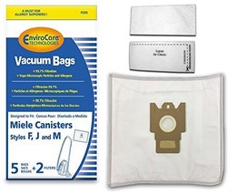 EnviroCare Replacement Anti-Allergen Vacuum Cleaner Dust Bags made to fit M - £9.93 GBP