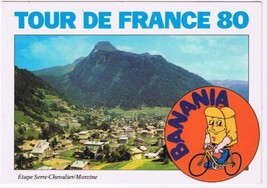 France Postcard Tour de France 80 Etape Serre-Chevalier Morzine Stopover - £2.25 GBP