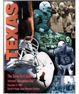 November 8, 1997 TEXAS LONGHORNS vs. TEXAS TECH Football Game Program - $25.08 CAD