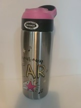Jojo Siwa Zak Designs 19oz Stainless Steel Water Bottle Small Defects See Photos - £10.10 GBP