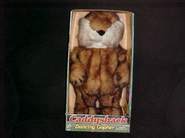 14&quot; Caddyshack Dancing Singing Gopher Plush Toy With Box 1999 Gemmy Industries - £78.84 GBP