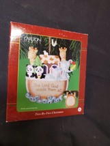 Carlton Cards Heirloom Collection Ornament &quot;Two by Two Christmas&quot;  2001 NIB - £7.87 GBP