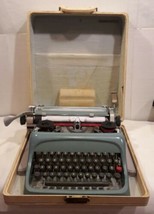 Vtg Olivetti Underwood Studio 44 Manual Typewriter with Case, No Key 1960&quot;s - $93.70