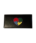New Autism Awareness Design Leather Checkbook Cover - $29.89 CAD