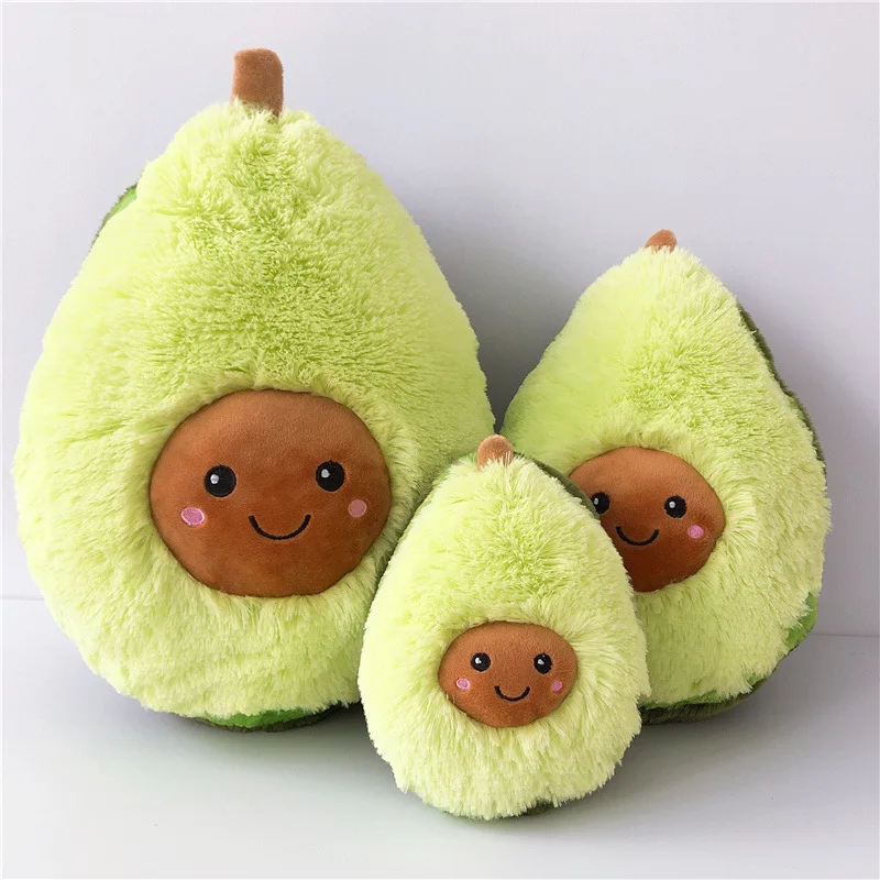 Cute Avocado Throw Plushative Fruit party funny fruit - $7.01