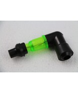 90 Degree Green Flashing Spark Plug Cap For Motorcycle Honda Yamaha Suzuki - $20.79 CAD