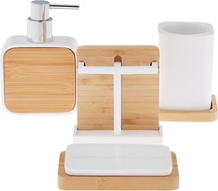 Sweet Home Collection Bathroom Accessories Unique Collections Modern, Ritz - $36.19