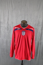 Team England Jersey (Retro) - 2008 Away Longsleeve by Umbro  - Men&#39;s Extra-Large - £67.94 GBP