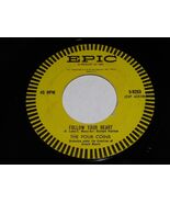 The Four Coins Follow Your Heart A Broken Promise 45 Rpm Record Epic 925... - $9.99
