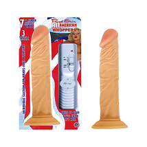 All American Whoppers 7in. Vibrating Dong - £43.58 GBP