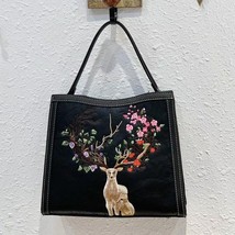 Der bag 2021 new chinese style embroidery handbag vintage handmade crossbody bags retro thumb200