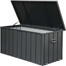 120 Gal Waterproof Lockable Outdoor Deck Storage Box for Patio - $3,560.04 MXN