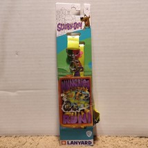 Scooby Doo Cloth Lanyard With Clasp Official Cartoon Collectible Accessory - $12.95
