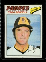 Vintage 1977 Topps Baseball Trading Card #39 Tom Griffin San Diego Padres - £9.91 GBP