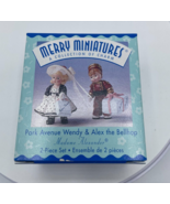 Merry Miniatures Park Avenue Wendy &amp; Alex  Madame Alexander Hallmark Orn... - £5.24 GBP