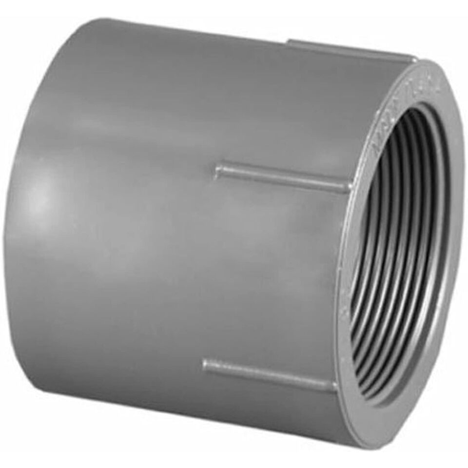 CHARLOTTE PIPE 3/4 SCH 80 FEMALE ADAPTER S X FPT PRESSURE ( 1 Unit Piece ) - $17.61