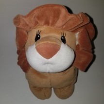 VTG Lion Plush EB Buddies &#39;98 Jungle Pals Commonwealth Brown Stuffed Animal Toy - £11.69 GBP