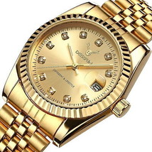 &quot;DEERFUN&quot; HOMBRE Reloj de concha con diamantes - £21.29 GBP