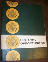 1966 Vintage Us Army Opportunities Counselor Guide Handbook - £7.77 GBP