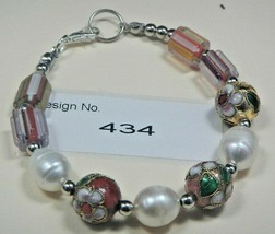 Pearl Gemstone-Energy Jewelry-Bracelet-Facilitate-Love Relationships #434 - £7.43 GBP