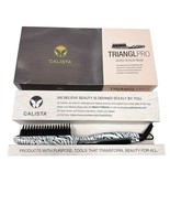 Calista TrianglPRO Triangl Pro Heated Hair Detailer Brush Zebra Print - $6.76 CAD