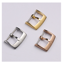 Stainless Steel Top Quality Watch Buckle 18mm for OMEGA watch Silver Gol... - $15.31