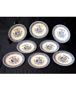 JOHNSON BROTHERS OLD GRANITE 6.5&quot; Bread &amp; Butter HEARTS &amp; FLOWERS  - Set... - $60.12 CAD