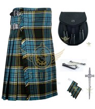 Men&#39;s Scottish Traditional Anderson 8 Yard KILT - Sporran - Flashes - kilt Pin - £51.60 GBP