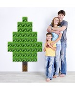 Pixelated Tree Wall Decal - 66&quot; tall x 44&quot; wide - $85.00