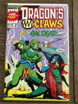 Comic Book Marvel Dragon's Claws vs The Evil Dead - £3.95 GBP