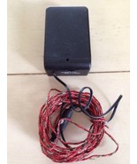 Red Light up Micro Light Strand Battery Op Timer Function New - $8.41