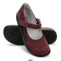 Hammacher Schlemmer Womens Lady&#39;s Cabernet Walk On Air Shoes Mary Janes 6.5 - £29.87 GBP