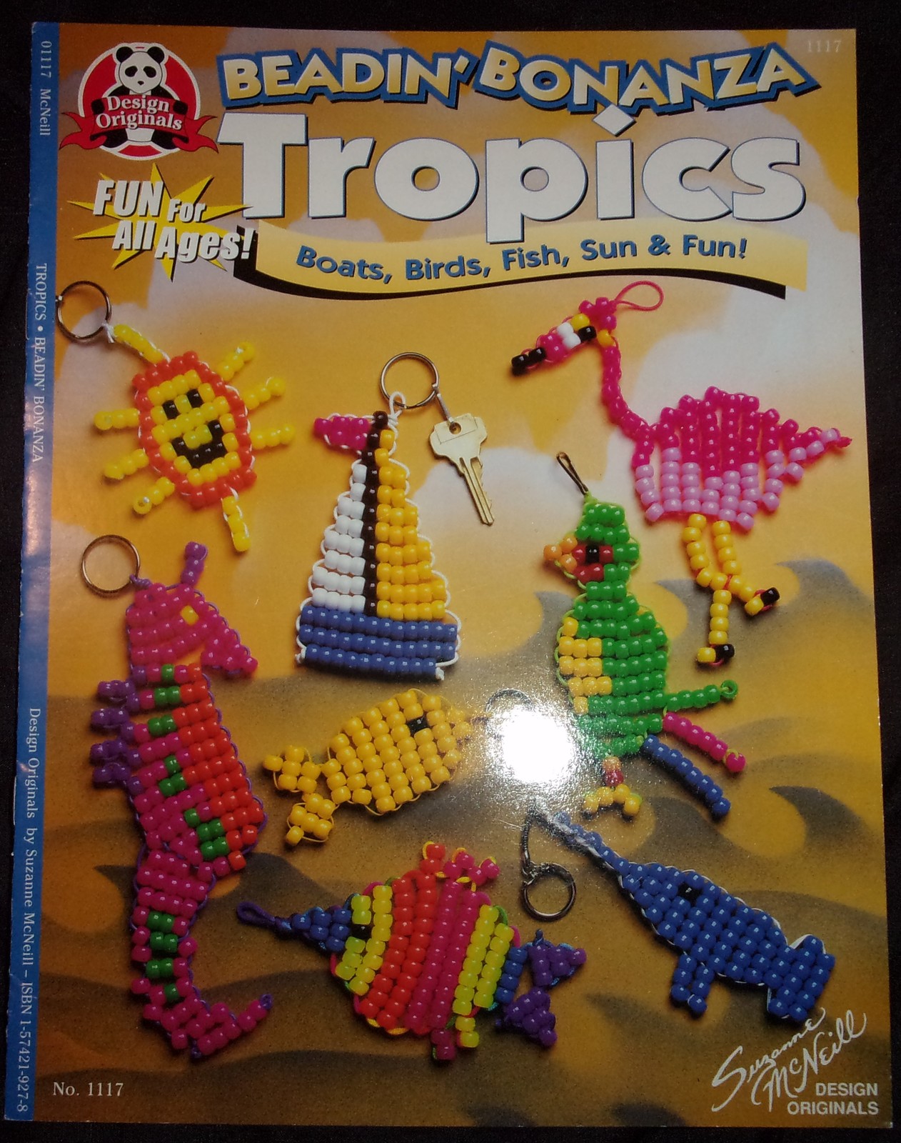 Design Originals Beadin’ Bonanza Tropics boats Birds sun & Fun Design Book - $2.99