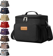 Lunch bag for Women Men Insulated Lunch Cooler Bag for Adult Collapsible Leakpro - £23.94 GBP
