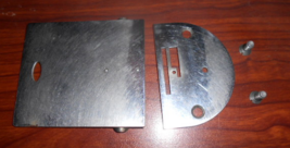 Singer 15-91 Bobbin Slide Plate #125336 &amp; Throat Plate #125319 w/Screws ... - $20.00